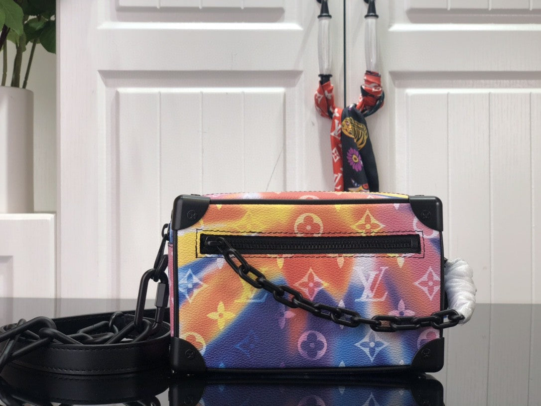 Bag Lv Mini Soft Trunk Sunset Monogram Multicolor