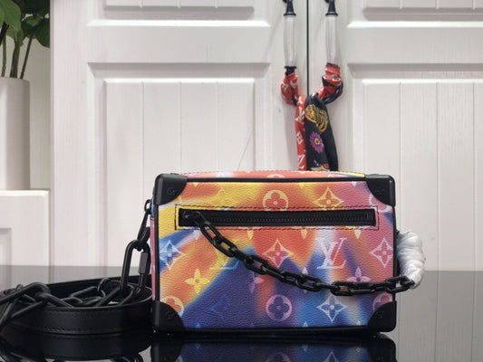 Bag Lv Mini Soft Trunk Sunset Monogram Multicolor