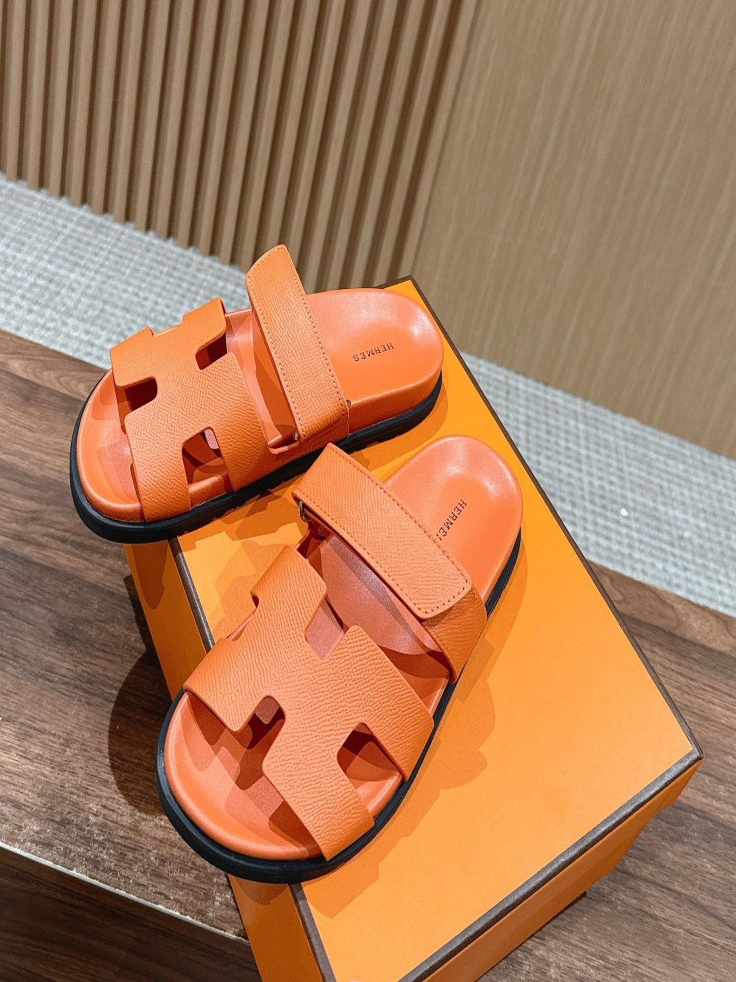 Hermes Chypre Sandal Rose Sorbet Epsom Leather