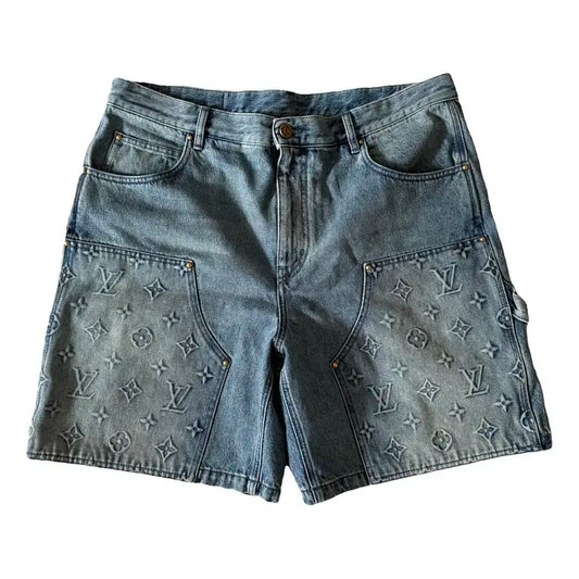 Shorts Louis Vuitton Jeans Blue