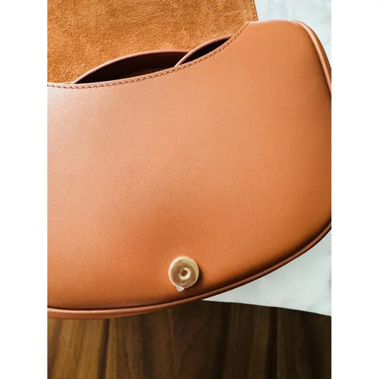 Bolsa Christian Dior Saddle Bag Camel
