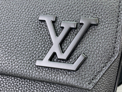 Bag Lv Fastline Messenger Aerogram Black