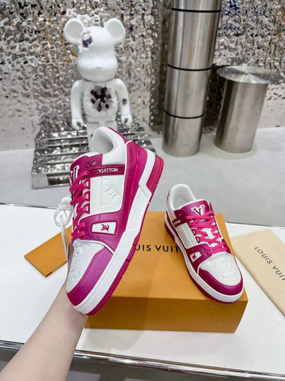 LV Trainer Pink White