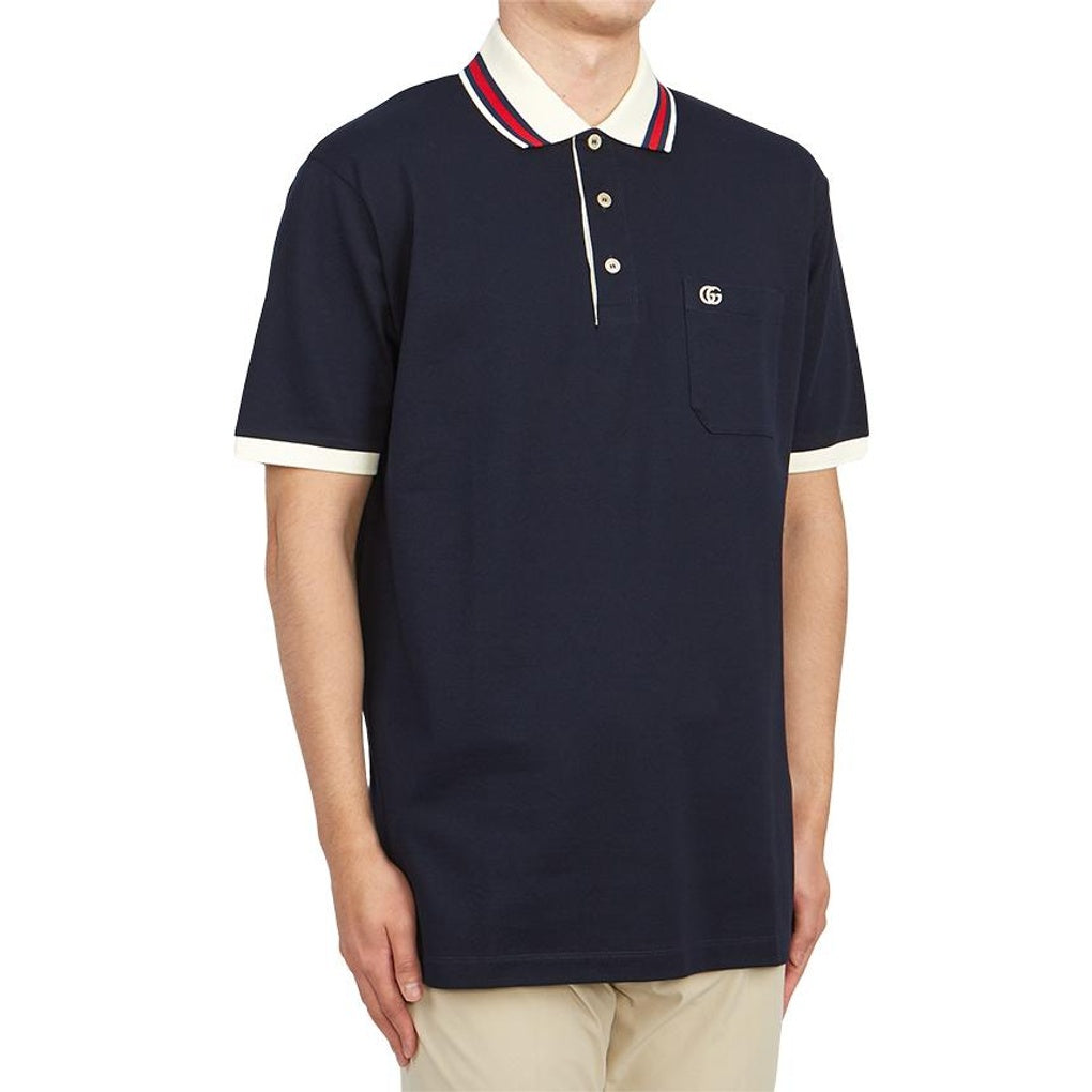 Polo Gucci Azul Marinho