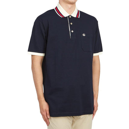 Polo Gucci Azul Marinho