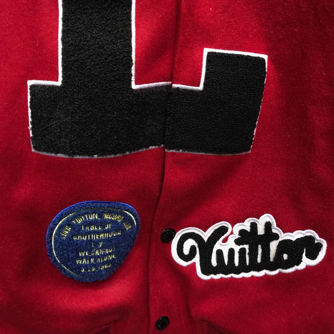 Jaqueta Louis Vuitton School Red