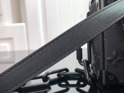 Bag Lv Mini Soft Trunk Monogram Black