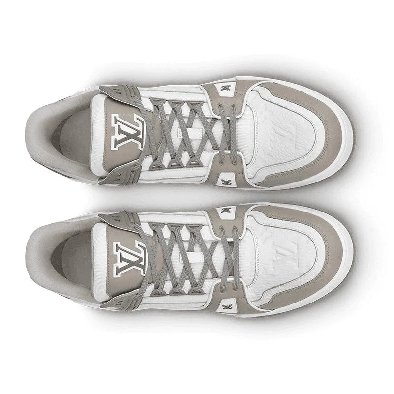 Louis Vuitton Trainer Brown Cream