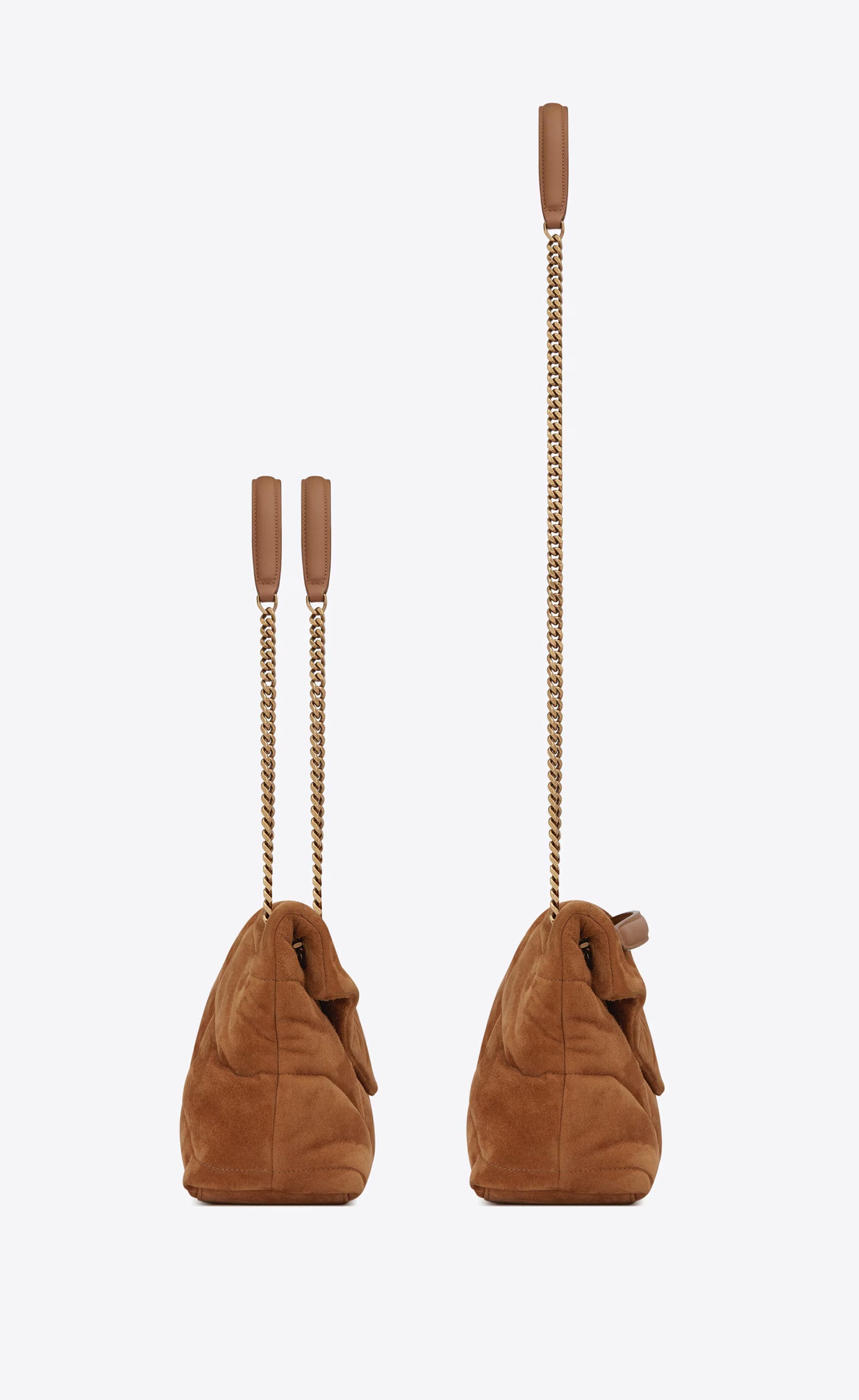 BOLSA Saint Laurent PUFFER  em camurça