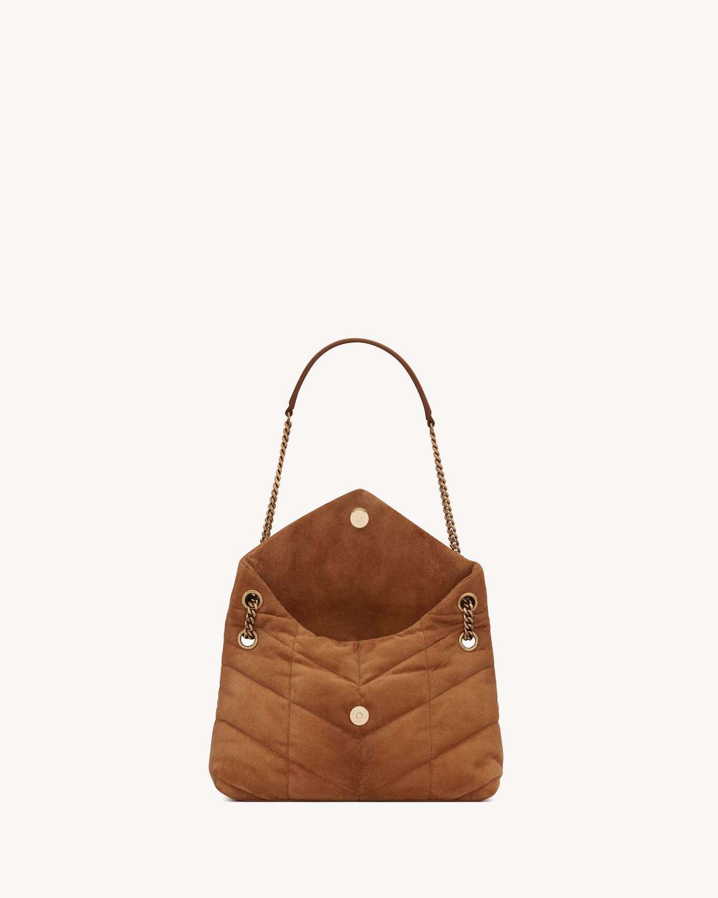 BOLSA Saint Laurent PUFFER  em camurça
