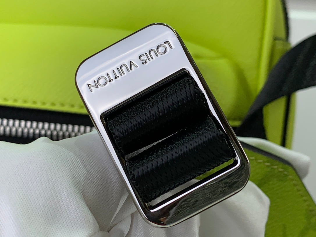 Bag Lv Yellow Monogram Taïgarama Outdoor Messenger