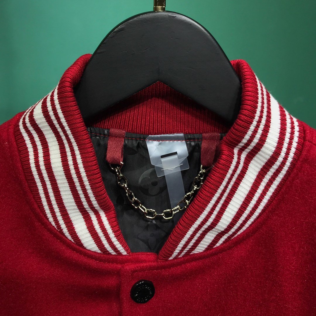 Jaqueta Louis Vuitton School Red
