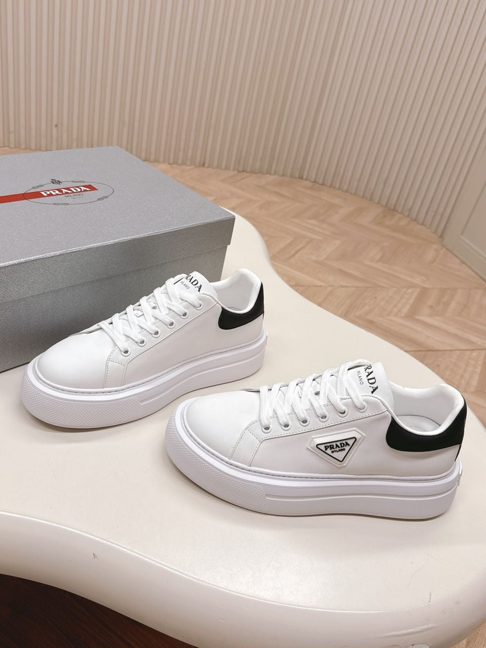 Prada White Black
