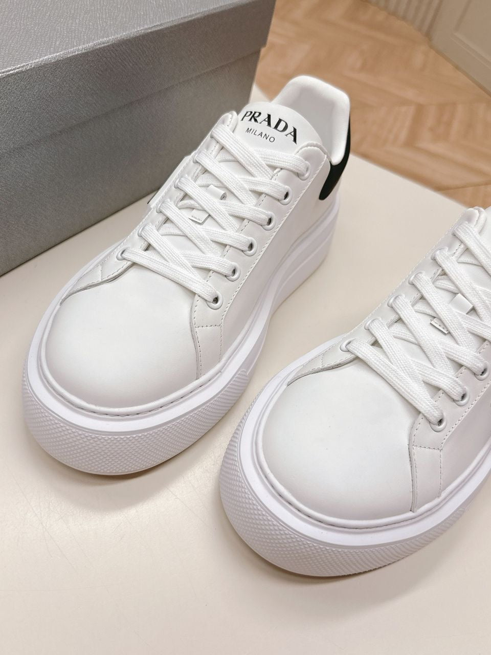 Prada White Black