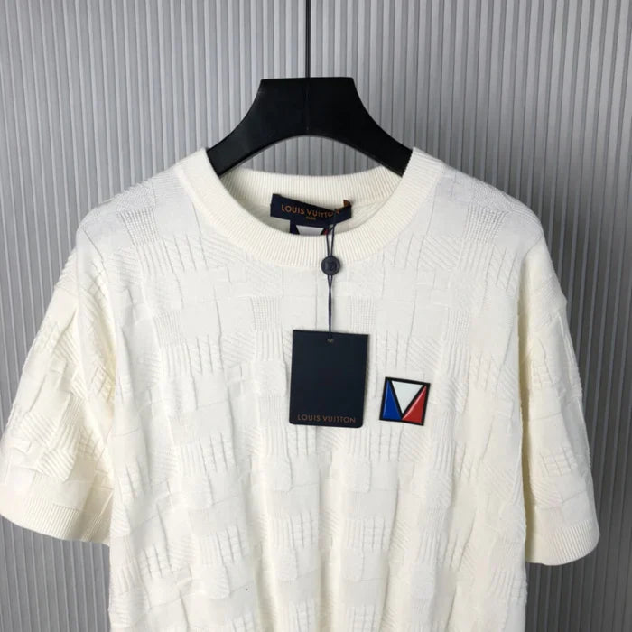 Camiseta Louis Vuitton White Short Sleeve Graphic Tee