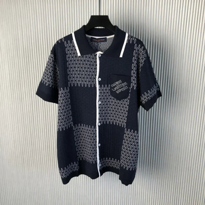 Polo Louis Vuitton Jacguard Blue