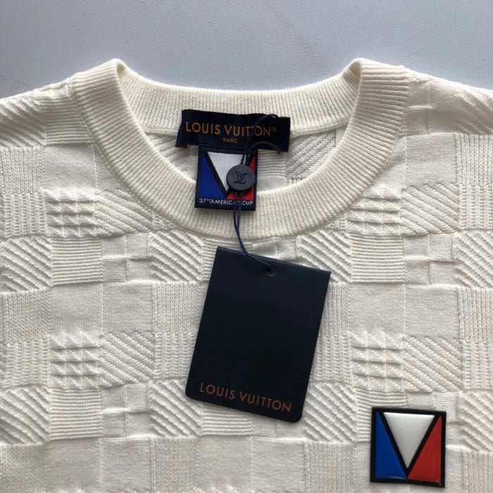 Camiseta Louis Vuitton White Short Sleeve Graphic Tee