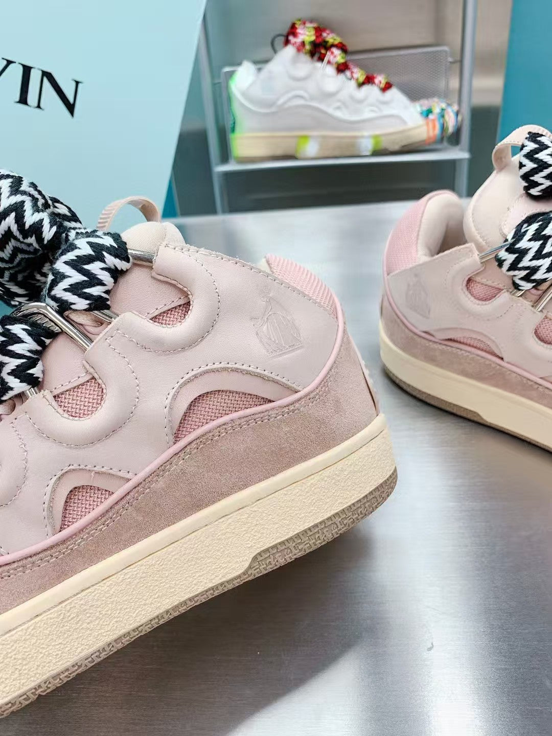 Lanvin Leather Curb Pink Gum