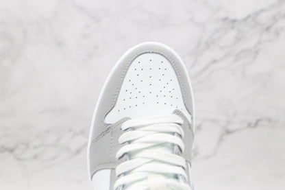 Jordan 1 Mid Wolf Grey Aluminum