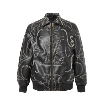 JAQUETA MONOGRAN LOUIS VUITTON "EMBROIDERED" Black