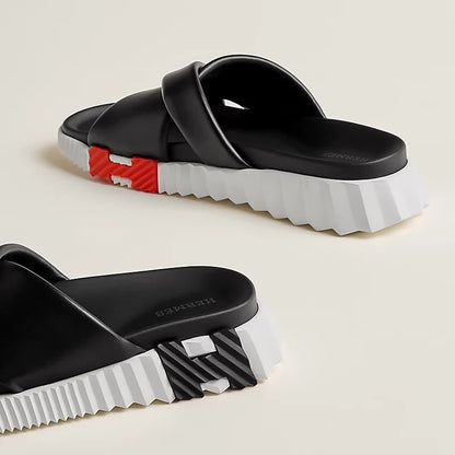 Chinelo Slide Hermes Black