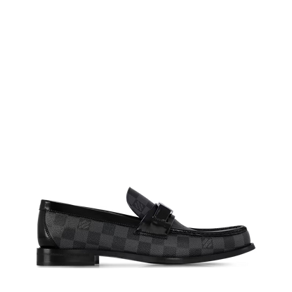 Sapato Louis Vuitton Major Grey Monogram