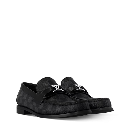 Sapato Louis Vuitton Major Grey Monogram