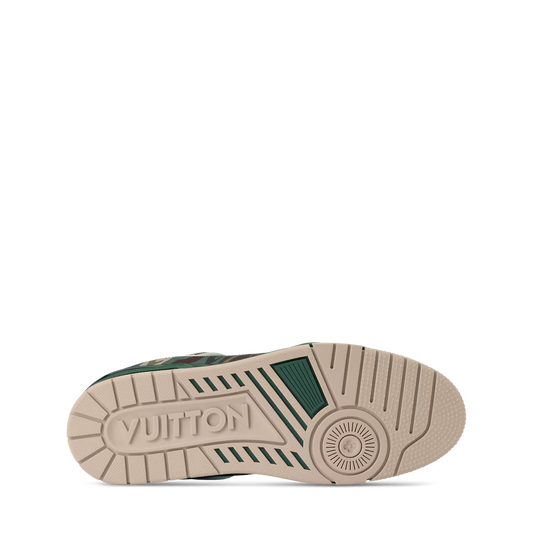 LV Trainer Camo - Printed Green