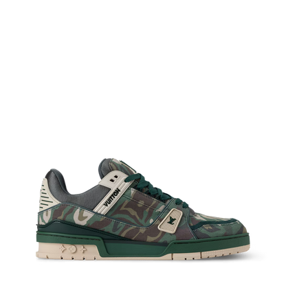 LV Trainer Camo - Printed Green