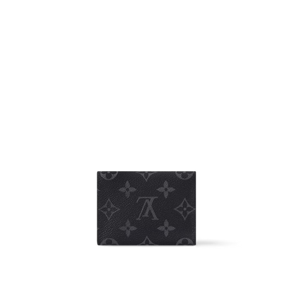 Carteira LV Slender Monogram Eclipse Black
