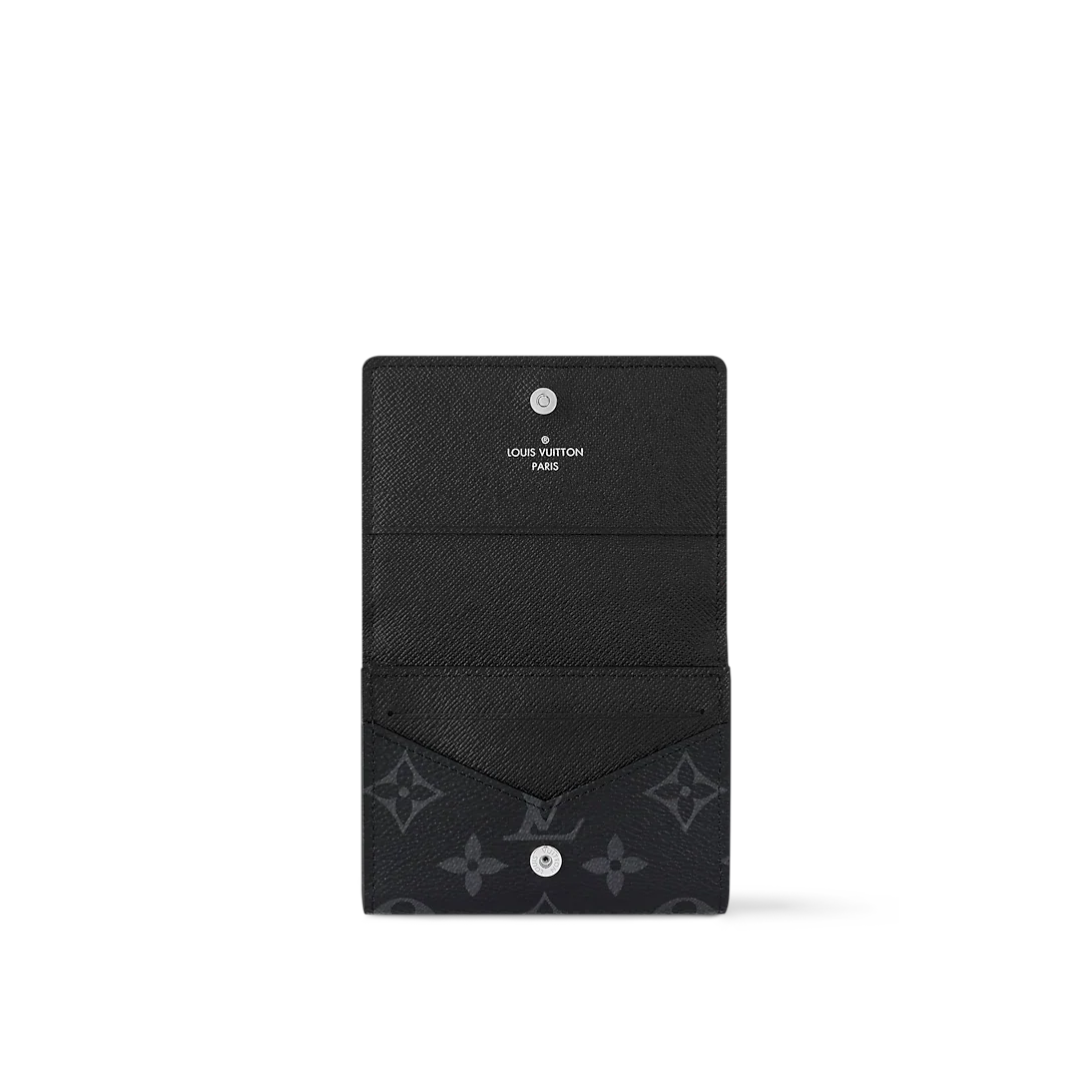 Carteira LV Slender Monogram Eclipse Black