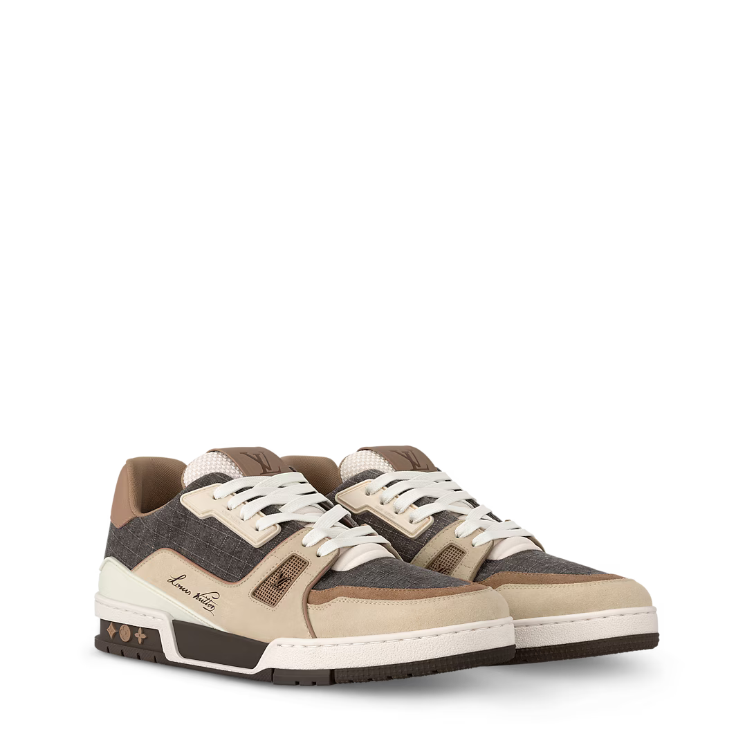 Louis Vuitton LV Trainer Brown Black