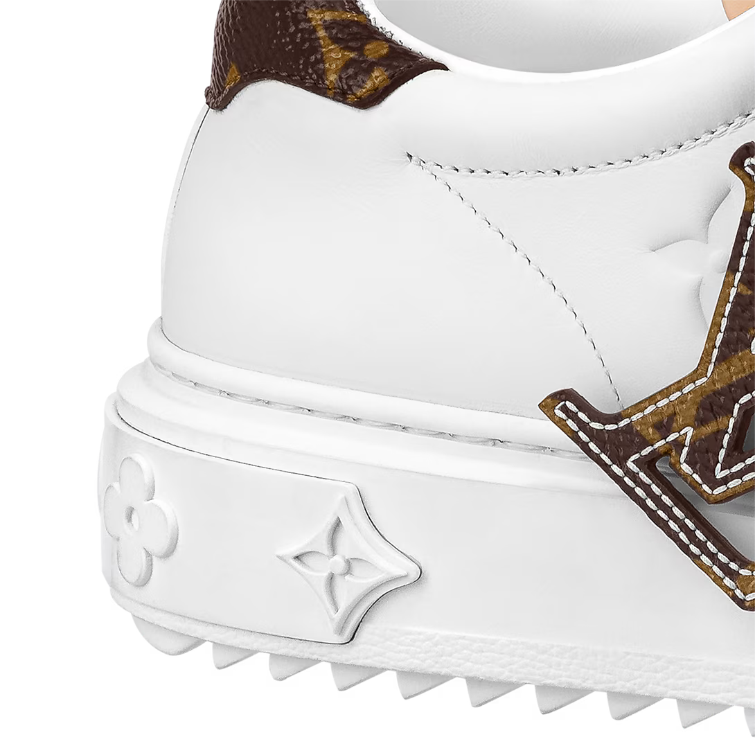 Tenis LV Time Out Branco Sneaker Chaveiro