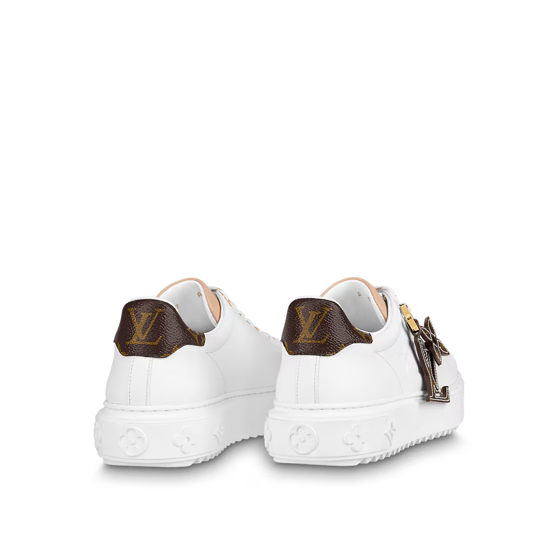 Tenis LV Time Out Branco Sneaker Chaveiro
