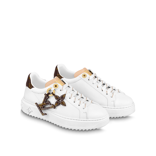 Tenis LV Time Out Branco Sneaker Chaveiro