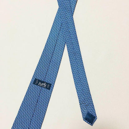 Gravata Hermès Blue Francês