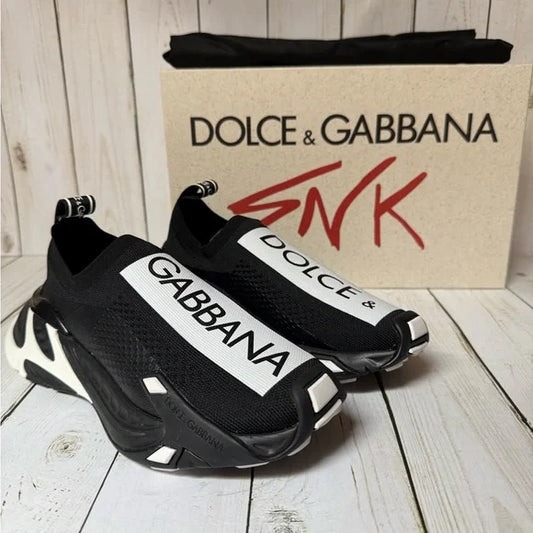 Dolce & Gabbana Sneaker Sorrento Lista Branca (Pronta Entrega) Tamanho 39