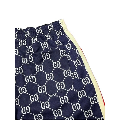 Shorts Gucci Navy GG Logo Blue