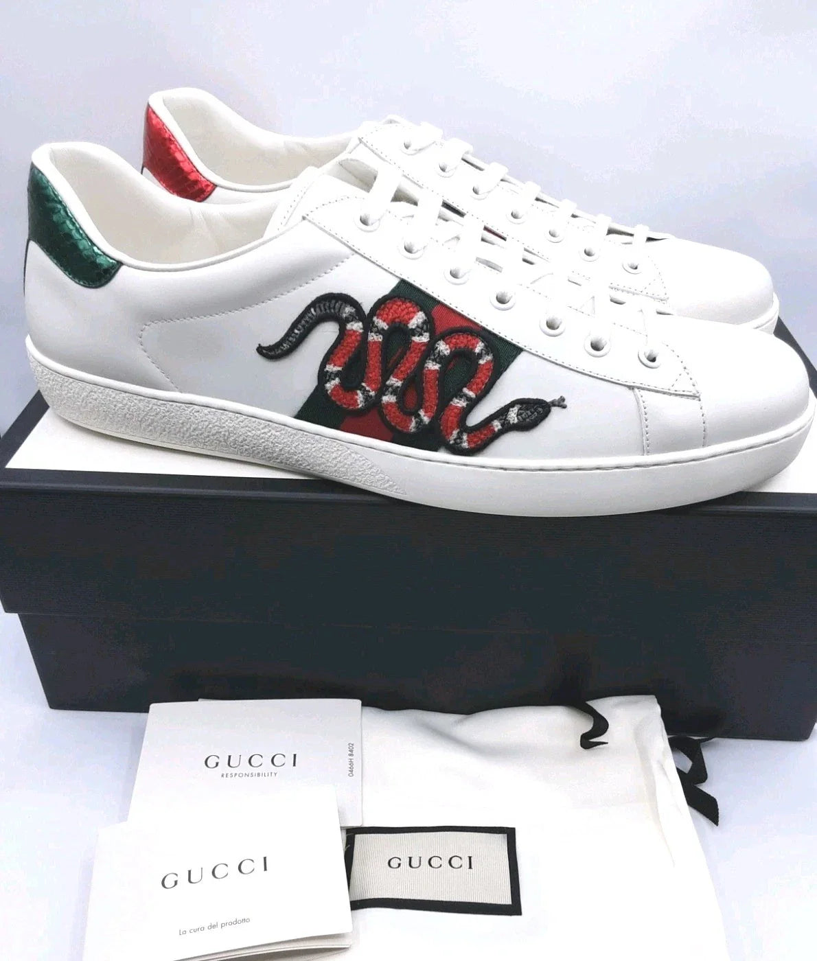 Gucci ACE Cobra White