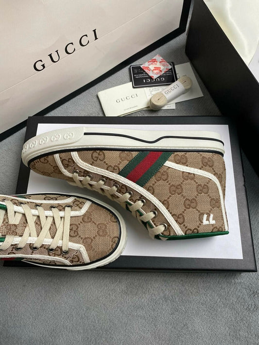 Gucci Tênis 1977 High Top GG - Cano Alto A5019270