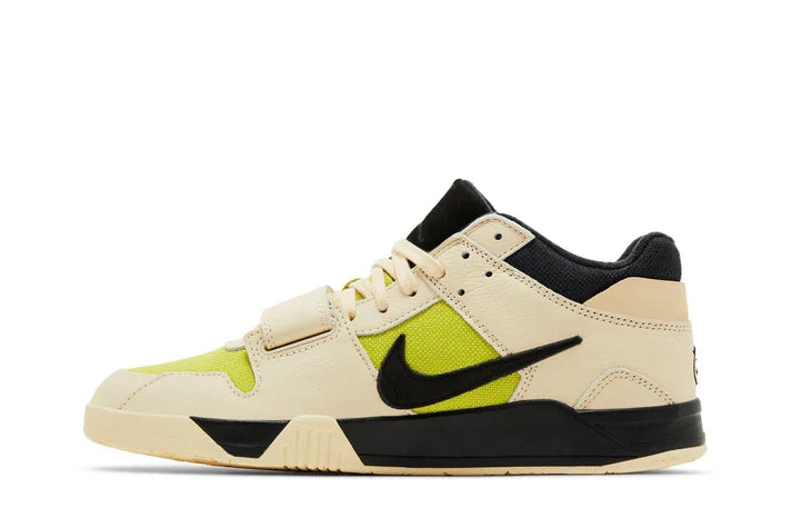 Tênis Jordan Jumpman Jack TR Travis Scott Bright Cactus Amarelo