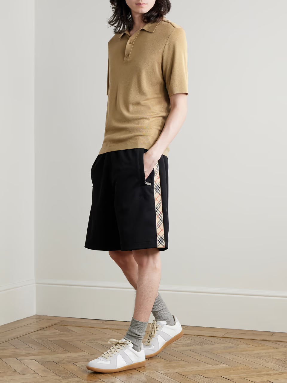 Polo Burberry Beige